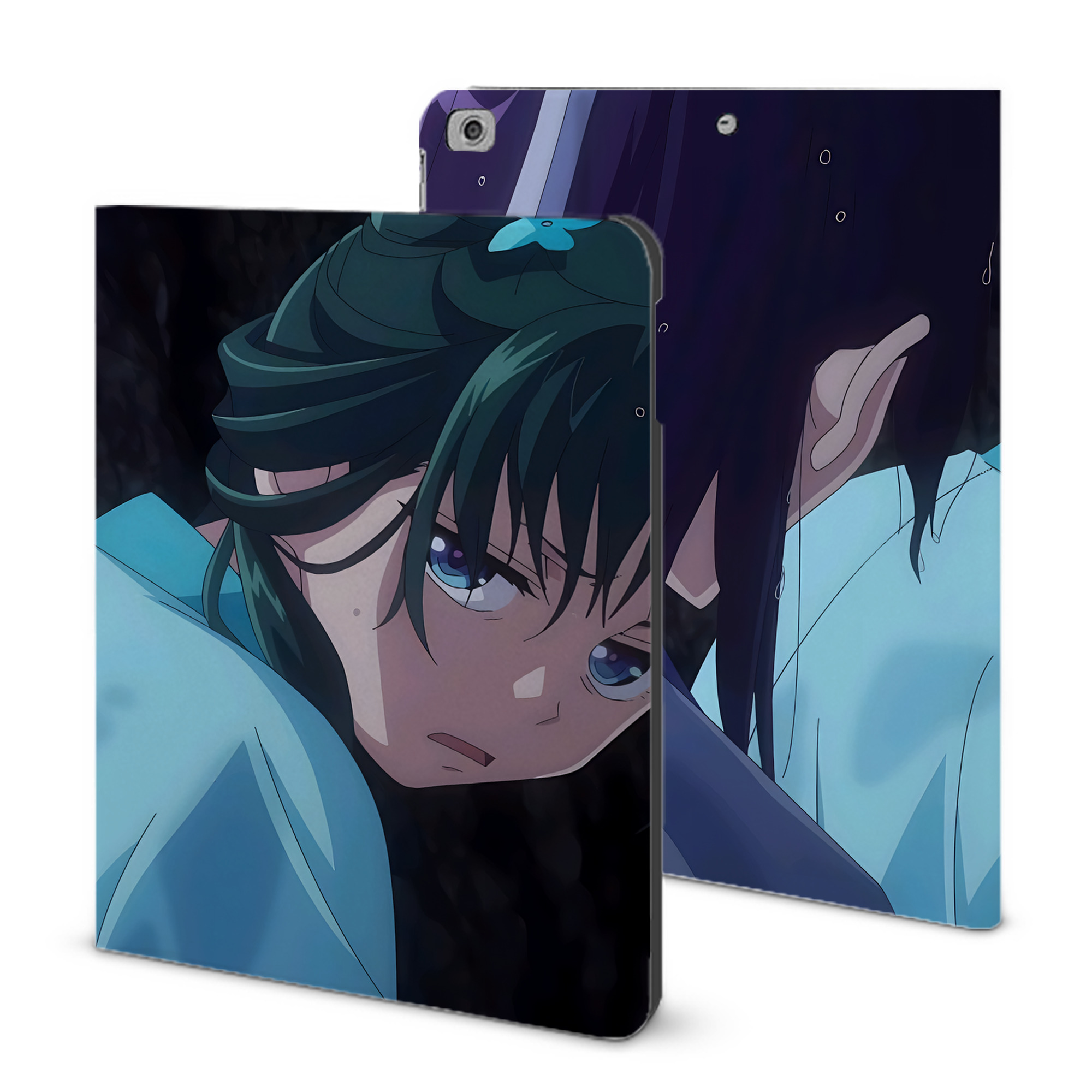 （画像用） 薬屋のひとりごと The Apothecary Diaries IPad ケース ブック型 PUレザー TPU 耐衝撃 軽量 薄型 ペン収納なし 全面保護 IPad 各モデル対応